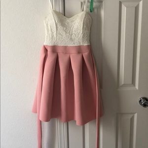 Girls olive tree dress